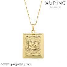 31930 xuping joyería venta caliente nuevo diseño 14K chapado en oro colgante